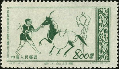 Stableman and horse (Western Wei)