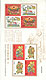 Zhangzhou Woodprint New Year Picture, silk sheet of 8