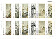 Zhangzhou Woodprint New Year Picture, silk sheet of 8